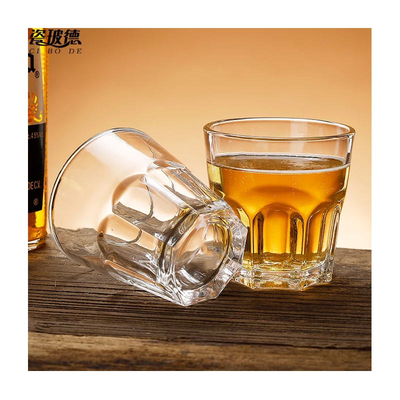 customized logo tequila frosted 2oz shot glasses cup set Printing Gold foil with handle espresso sublimation shot glass