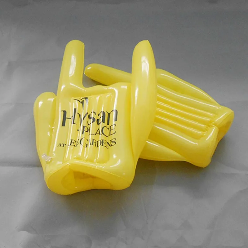inflatable hand Cheering hand clapper for sports game custom logo for promotion