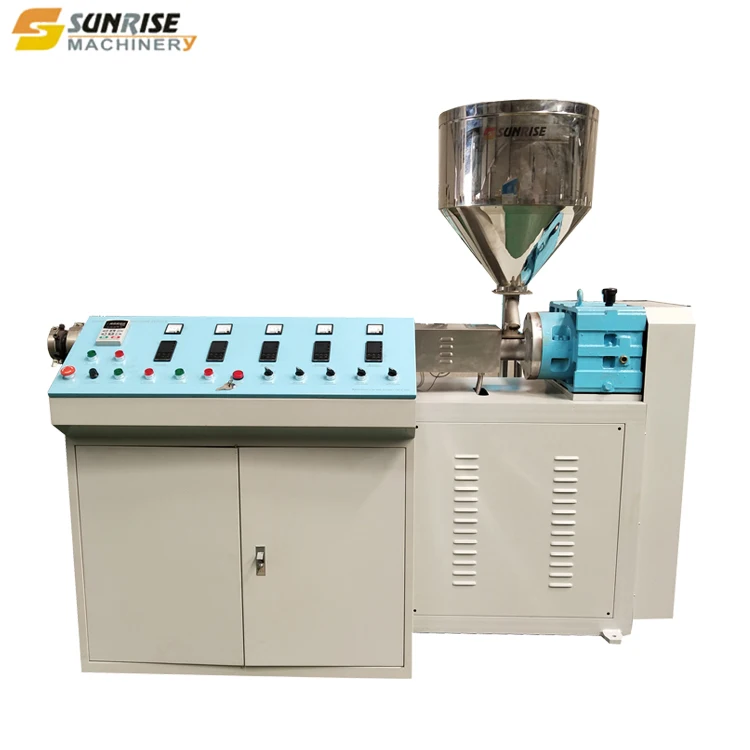 Best price Single screw extruder manufacturers supply plastic straw production line