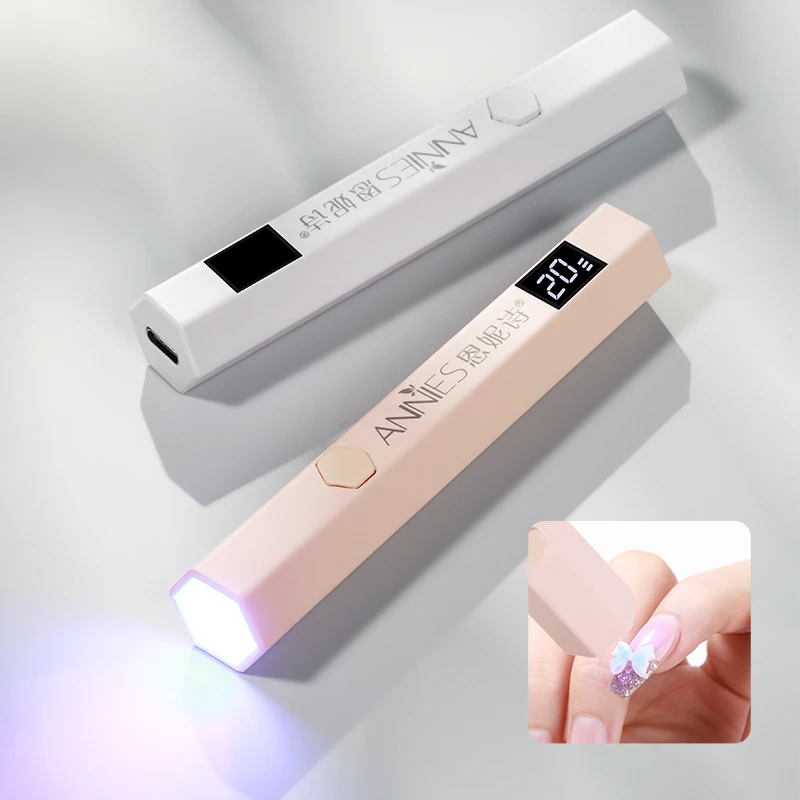 UV Light for Gel Nail Stickers Diamond Nail Lamp Handheld Nail Drying Lamp UV Led