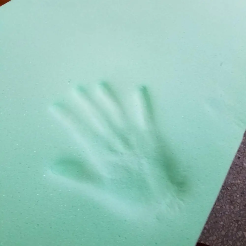 High Density Eco-friendly Memory Sponge Low Recovery Foam Material