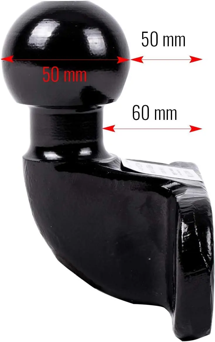 Factory trailer hitch goose neck 3500 lb 50mm tow ball