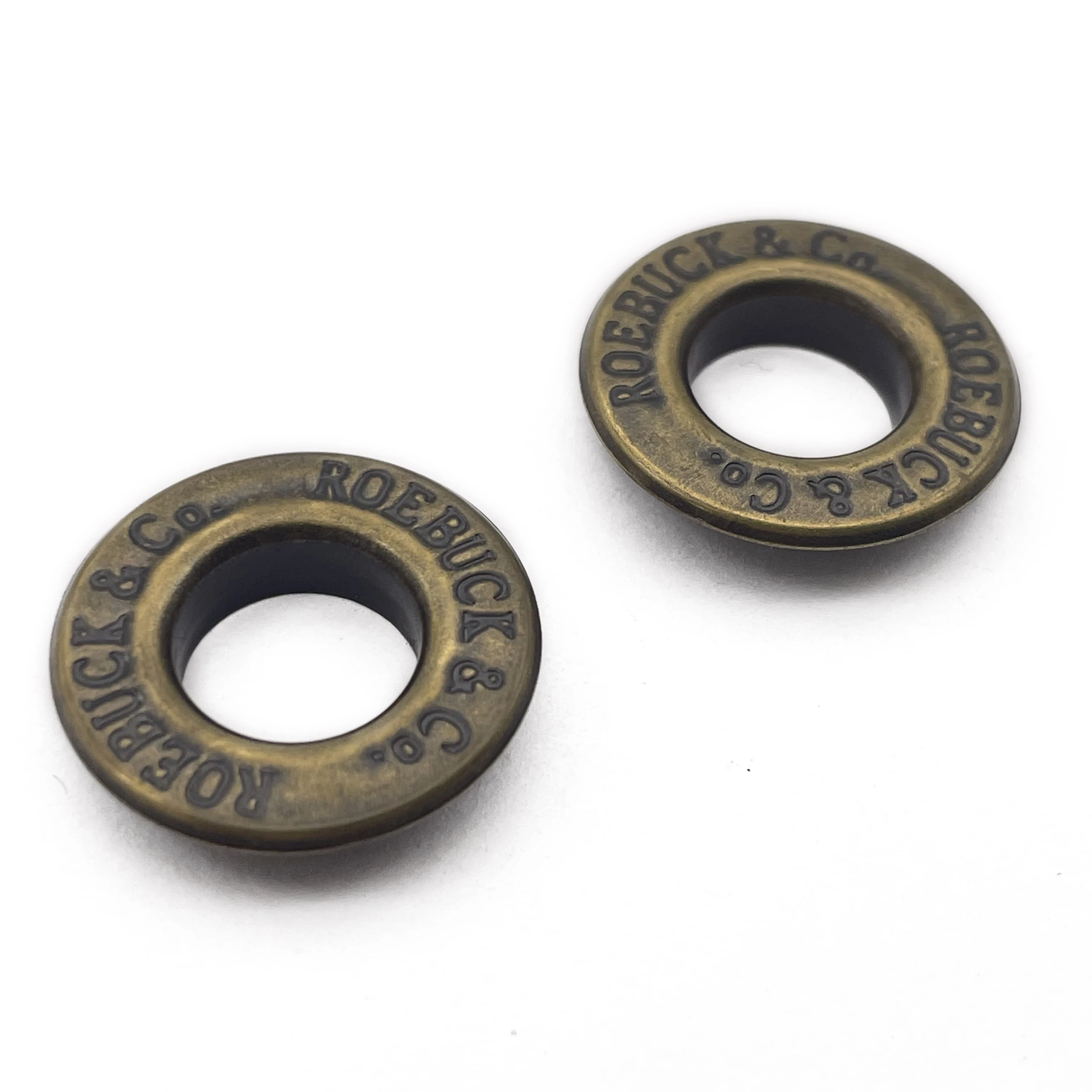 Customized design shoes accessories Anti Brass eyelet for Boots copper material eyelet for shoe