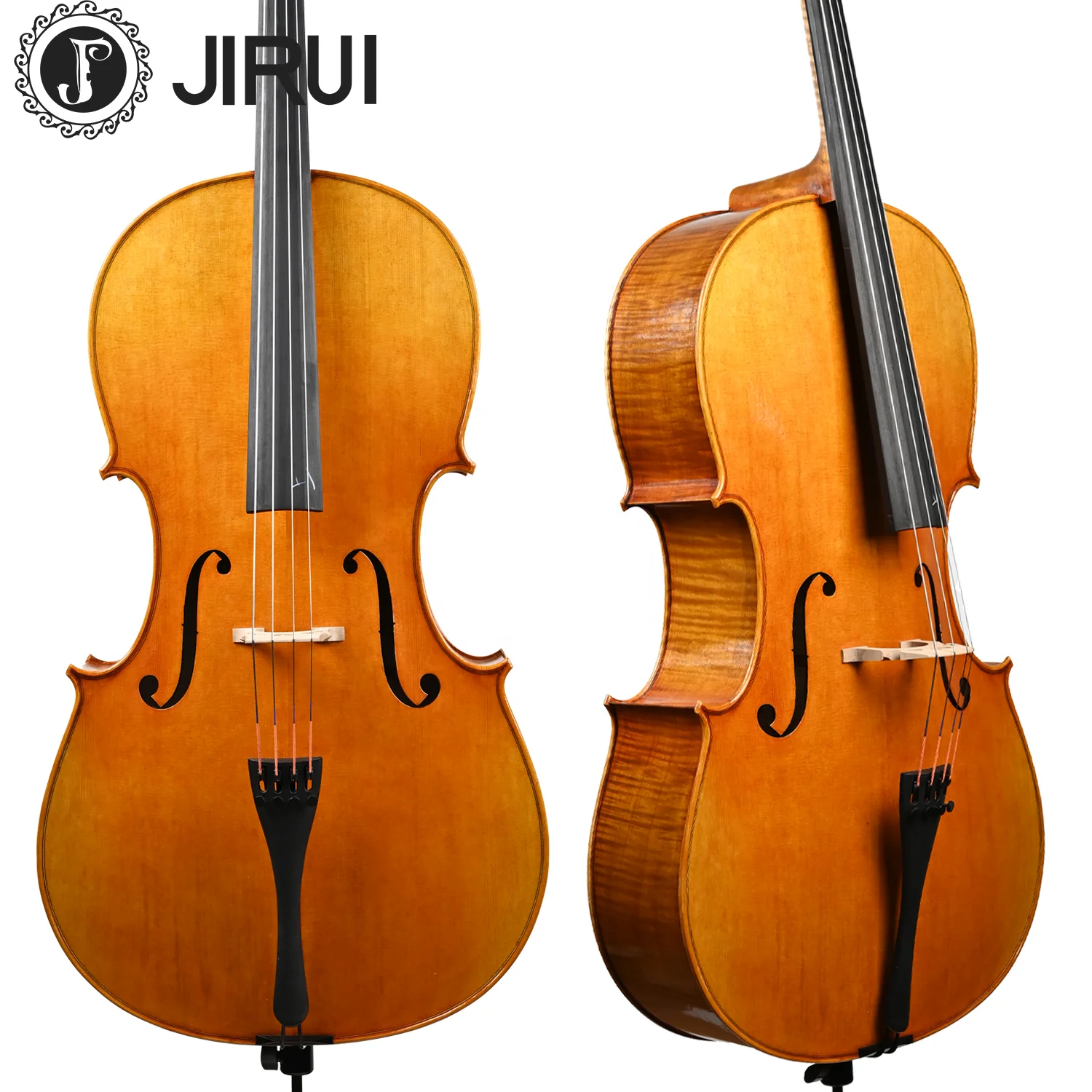 Top Selling Professional Cello4/4 1/8 Cello Handmade High Quality Violins with Advanced Spruce Wood Carbon Fiber Brazil Wood Bow