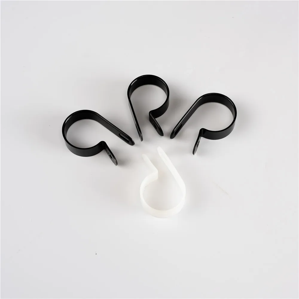 Nylon material with screw R type wire clips