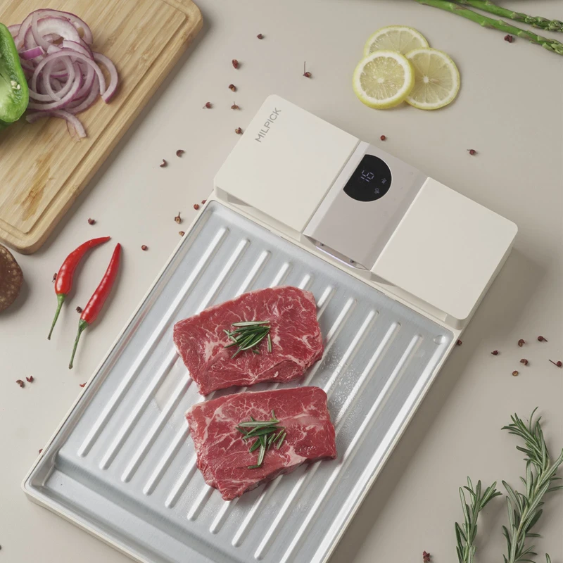 Антипригарная пищевая алюминиевая пластина abs быстрое Оттаивание мяса замороженные продукты