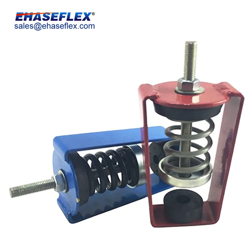 Factory Wholesale OEM HVAC Absorb Spring Anti  Vibration Isolator Systems Painted Steel Spring Mount