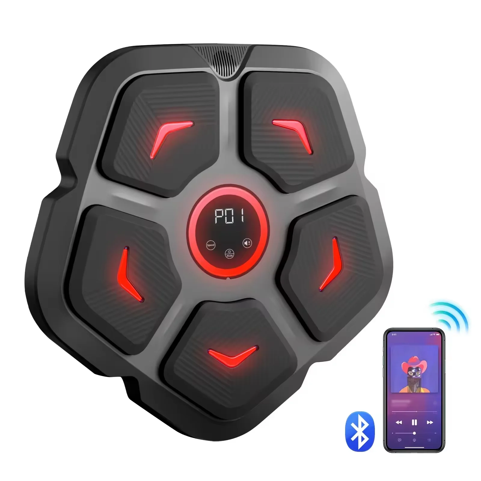 Premium Multi Music Boxing Machine Wall Target Reaction Exercises Smart Boxing Target