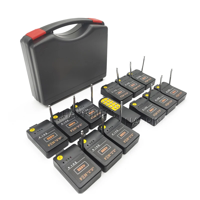 Горячая Распродажа 12 сигналов беспроводной пульт дистанционного управления пожарная система фейерверков с сертификацией CE FCC RoHS