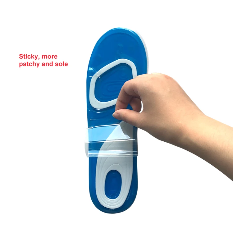 Новые пользовательские эластичные гелевые стельки для спортивной обуви