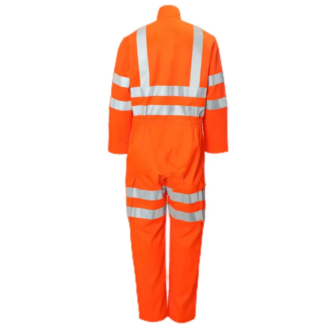 Orange Microporous Suit Workwear Industry Safety Chemical Protective Clothing Type 3/4/5/6 Waterproof Nonwoven Pants Coveralls