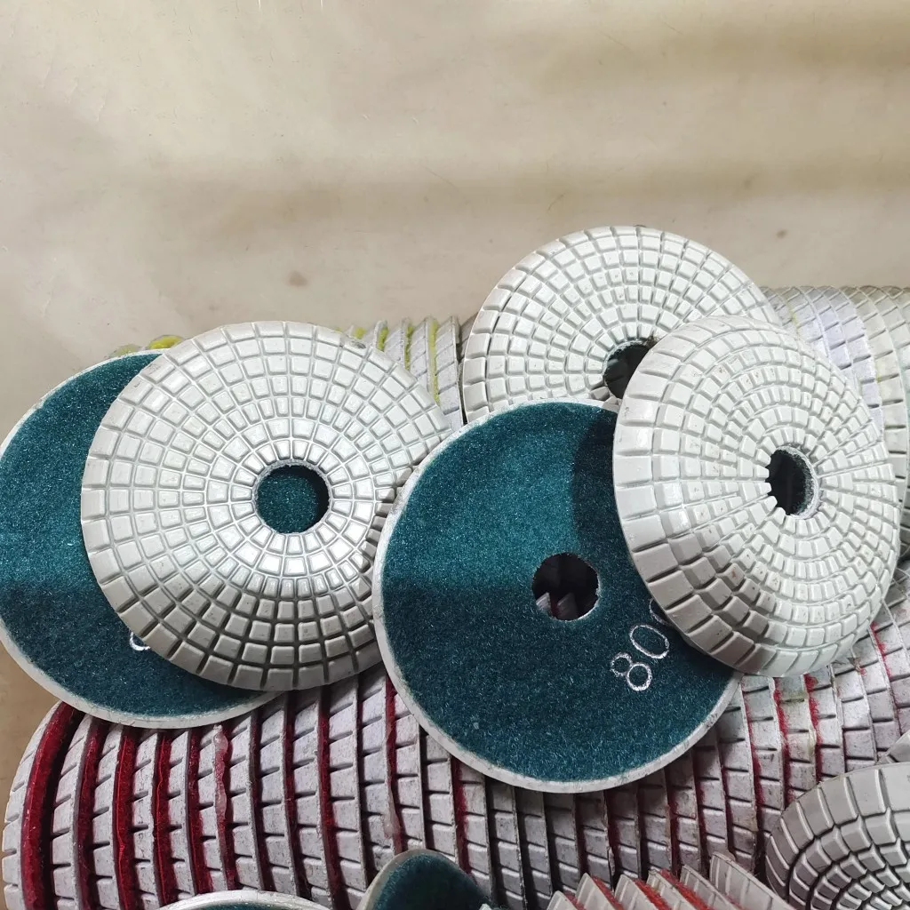 LITTLE ANT Diamond Buffing Pads Granite Marble Polishing 100mm Convex Concave Stone Curving Inward 4 Inch Bowl