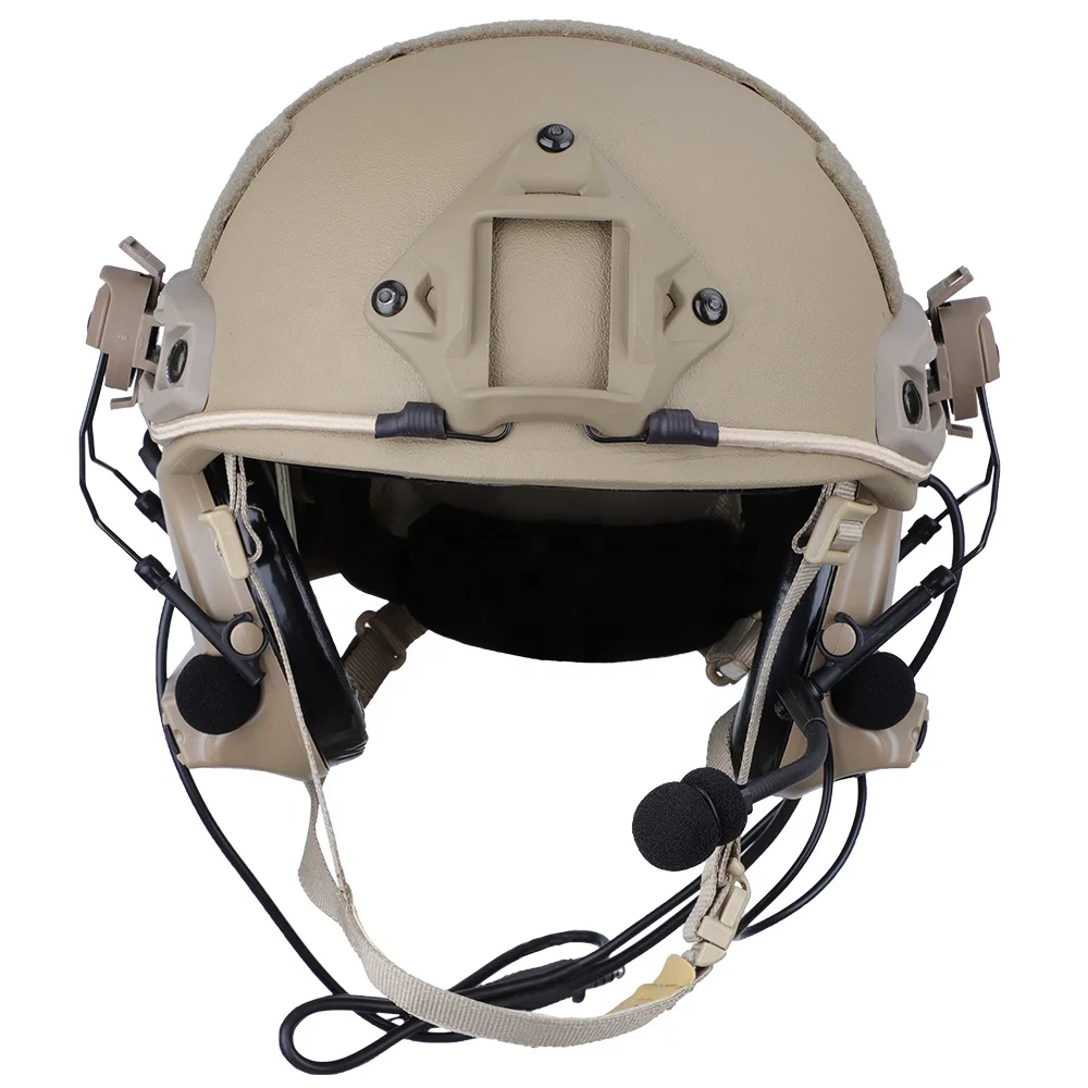 Double Safe Custom Khaki With Accessories  Military Combat  Fast m88 Tactical Army Helmet,other police & military supplies