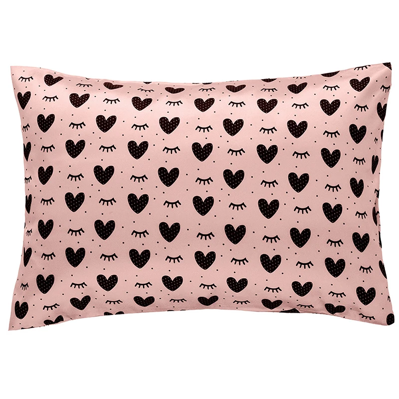 Custom Satin Pillowcase for hair and skin cherry Silk Pillowcase Satin Pillow Cases Set with Envelope Closure