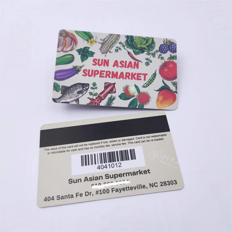 Wholesale Printing Plastic PVC VIP Membership restaurant loyalty cards reward cards for stores