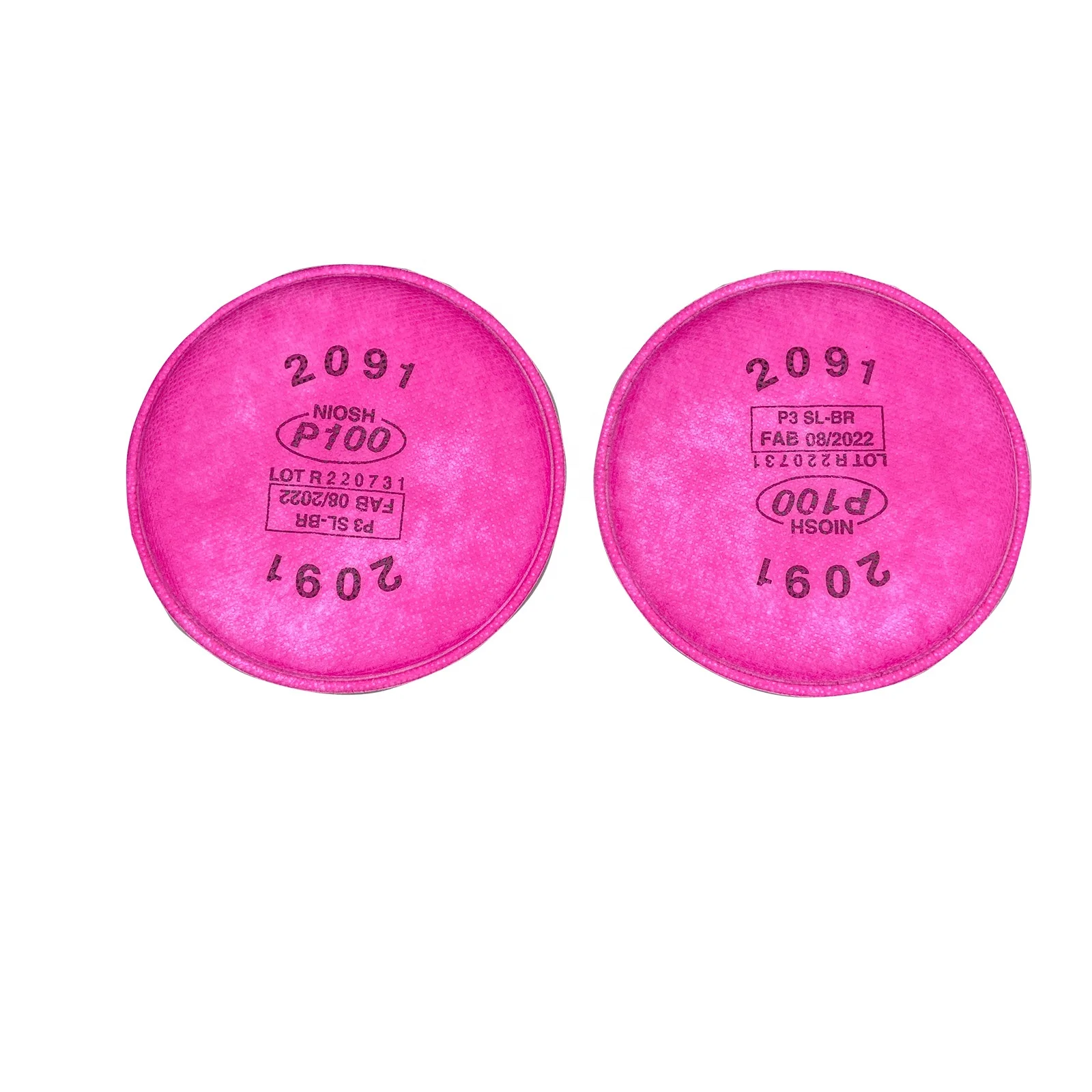 2091 Particulate Filter P100 P3 R Mechanical Filter Against Dust, Mist, Smoke