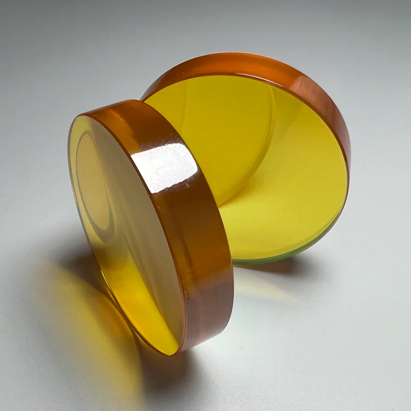 D38.1mm F101.6mm dia 20mm 25mm ZnSe window film infrared lens CO2 ZnSe laser lens imported optical Zinc selenide