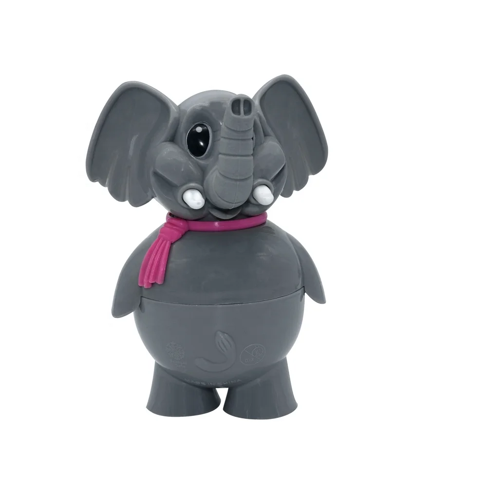 Customized Ice Cream Cups Animal Shape Cartoon Plastic Ice Cream Cup with Lid