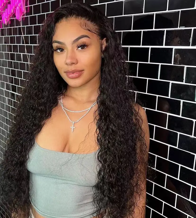 Water Wave Lace Front Wig HD Lace Frontal Wig For Women Human Hair Wigs Curly Brazilian Pre Plucked 13x4 Lace Frontal 150%