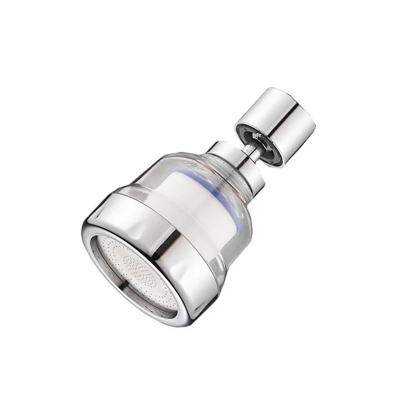 Household Faucet Filter Splash-proof Head Shower Water Filter Universal Kitchen Tap Water Booster Extender Aerator Nozzle