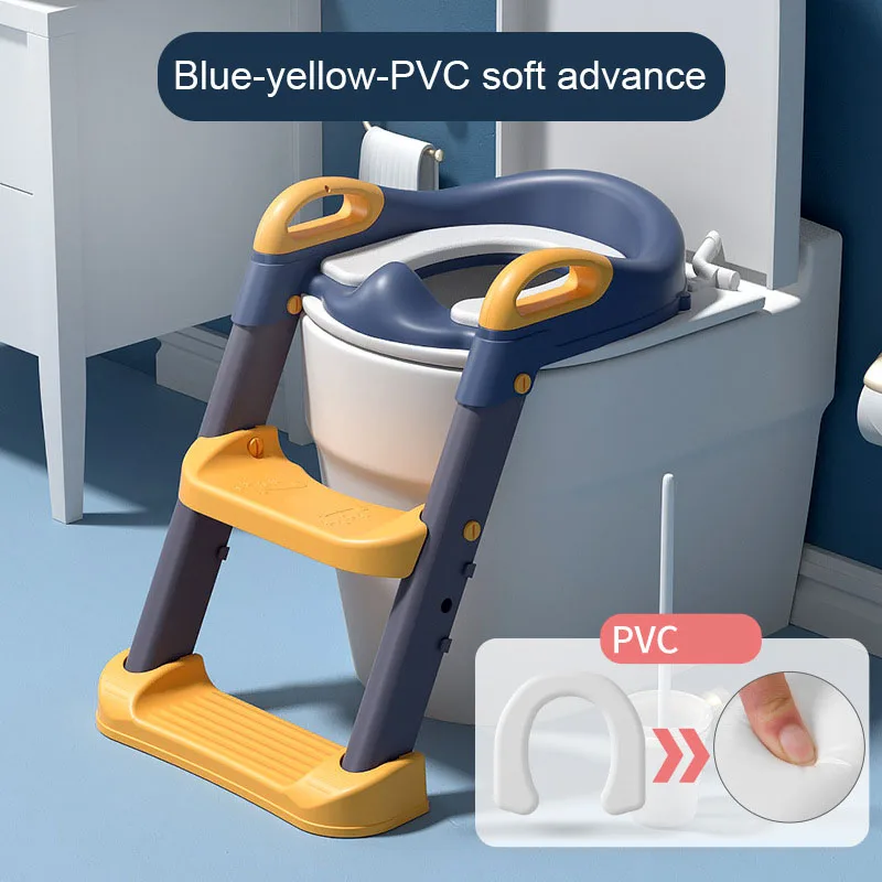 For children Kids baby potty training toilet with step stool Safety  baby potty training