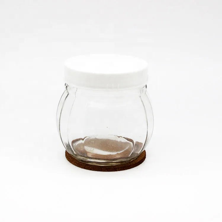 
Home Usage 740ml 800ml Clear Glass Jar Eco-Friendly Durable Storage Jars With Plastic Bamboo Lid 