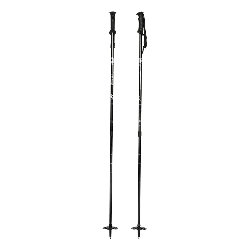 OEM Factory Customized Lightweight High-quality Carbon Fiber Cross Country Ski Poles grip strap skis for adult winter sports