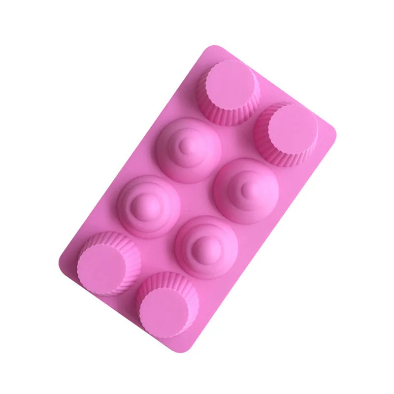 065 8 cavity round shape chocolate mold silicone making ice cream fondant food makers rubber mould silicone mold resin ice tray