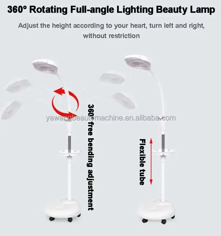 ABS Material Glass Led Magnifying Magnifier With Light Lamp