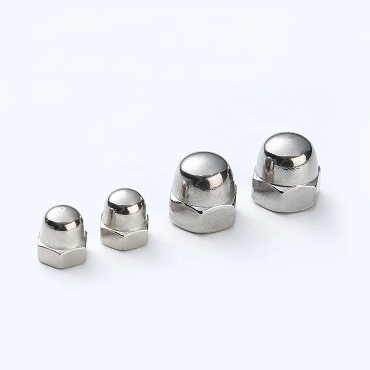 Best price stainless steel decorative hex hexagon dome bolt nut protective m12 cap nut m4 m6