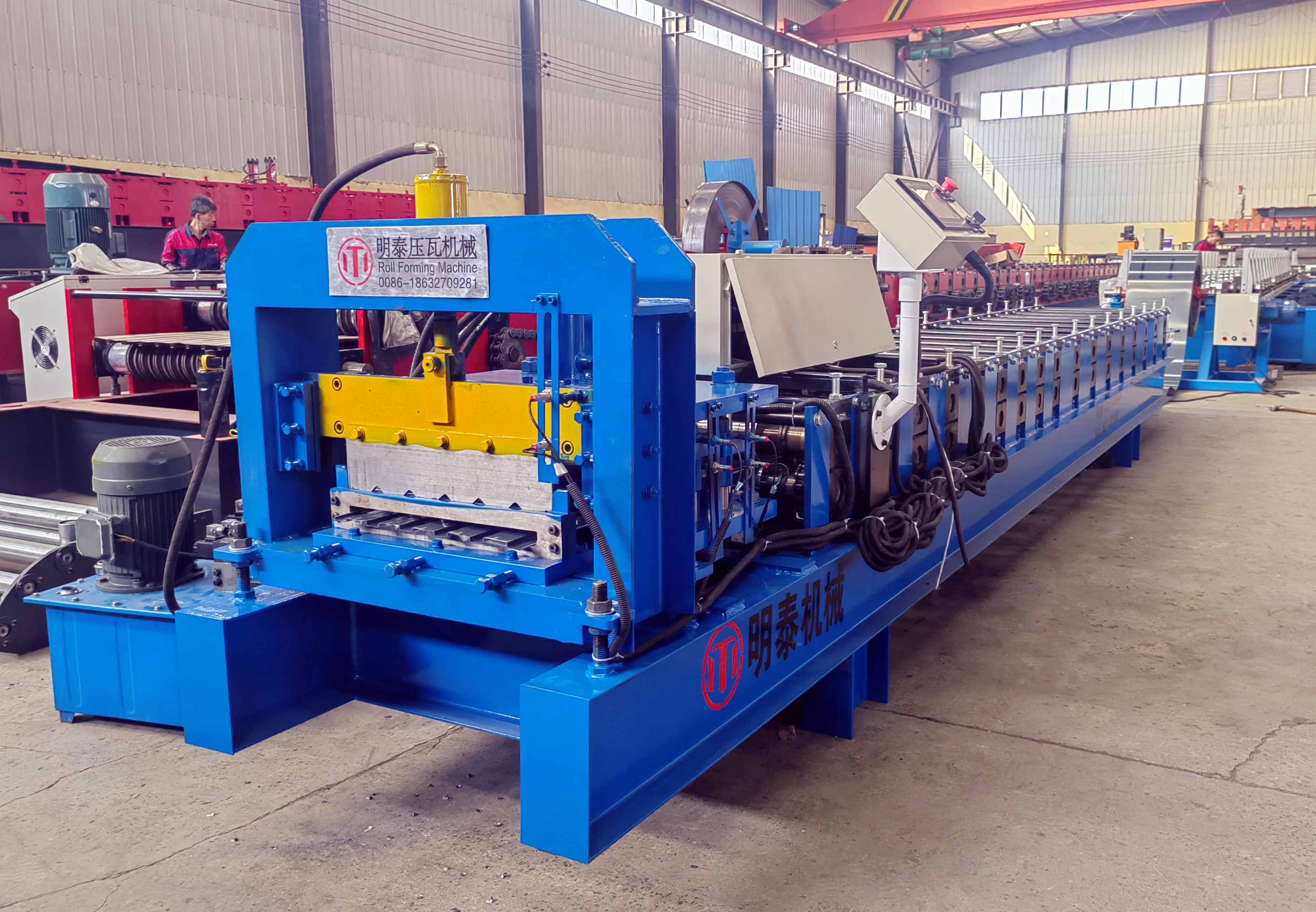 Customized outdoor tool warehouse Modern outdoor garden storage shed panel wall panel roll forming machine