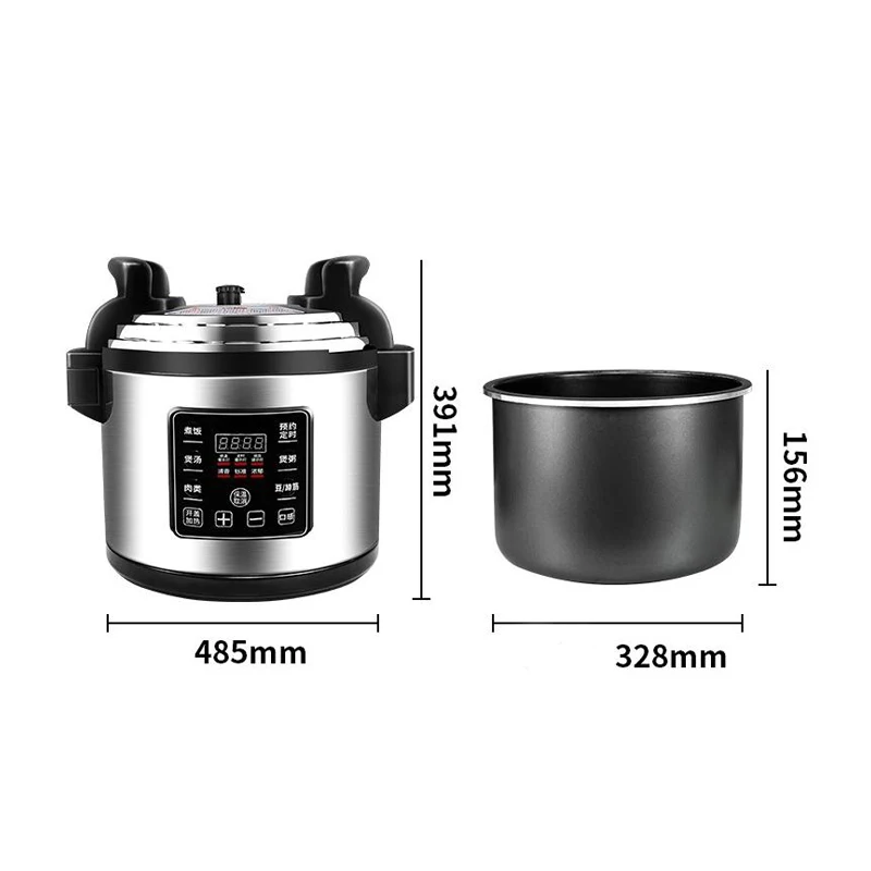 Good Price Smart Commerce Multifunction Home Cooking Led Digital Display 18L Electric Pressure Cooker