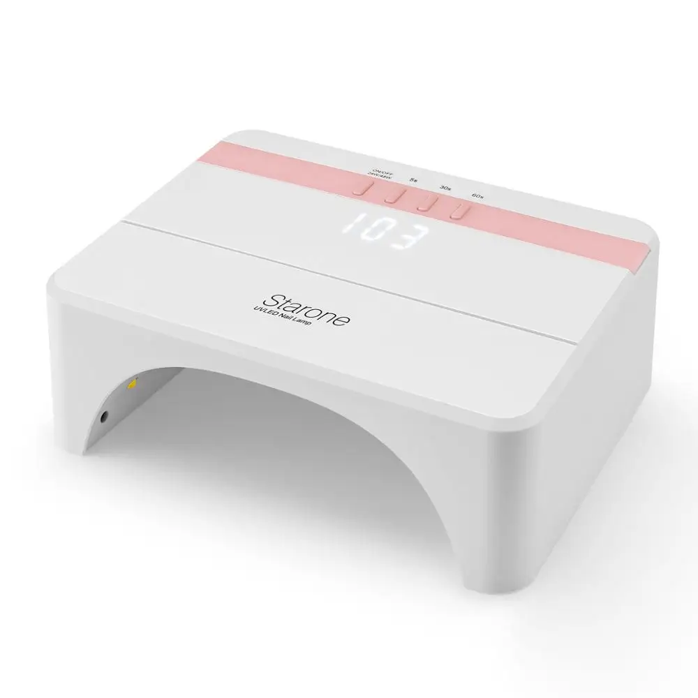 Гель-лак для ногтей Уход за ногтями 24/48W Светодиодная УФ лампа для сушки ногтей, разные цвета на выбор быстрое высыхание таймера ногтей сушилки для ногтей, УФ-лампы, набор для маникюра спа