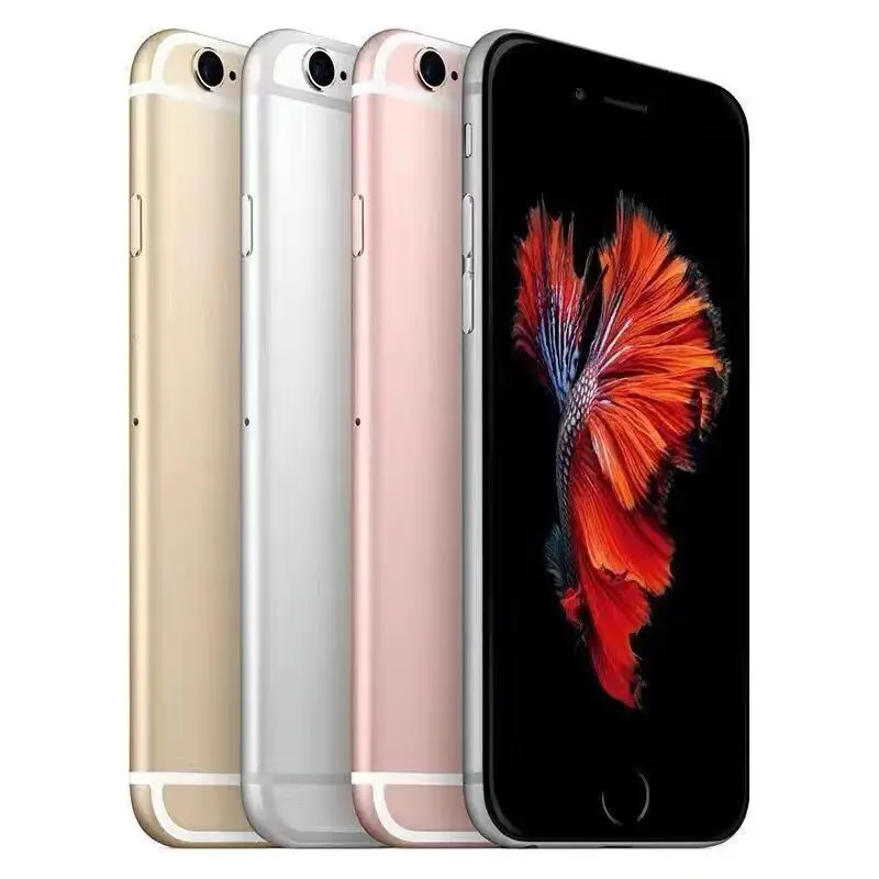 Battery 1500-1999mah 16GB unlock GSM mobile phone with 12MP camera silver 6S all Netcom