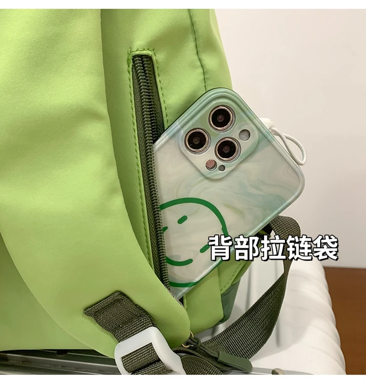 HIGH QUALITY FASHION BACKPACK MULTI-COLOR TRENDY LARGE CAPACITY SCHOOLBAG CAN BE CUSTOMIZED COLOR LAPTOP BAG SUPER LIGHT