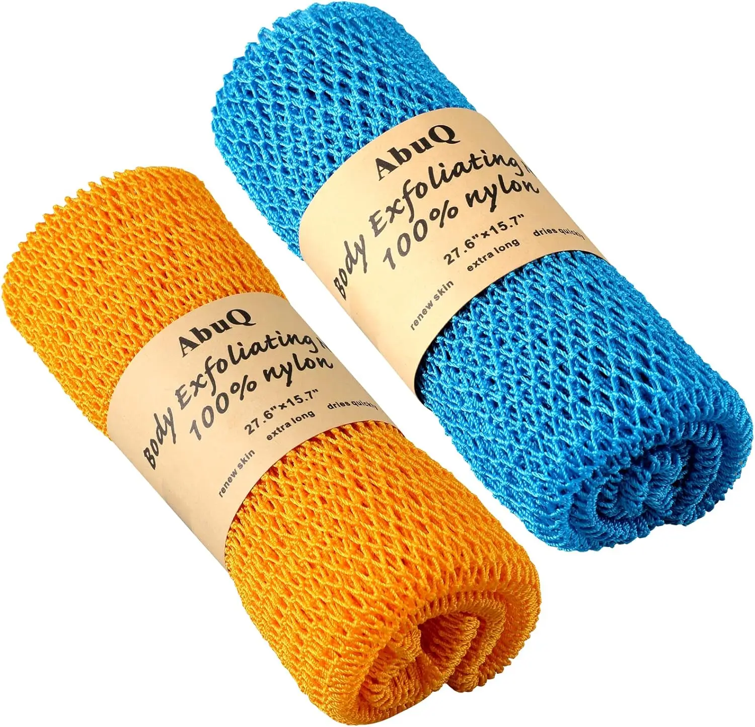 Hot selling fishing net bath sponges african long african bath sponge african exfoliating net
