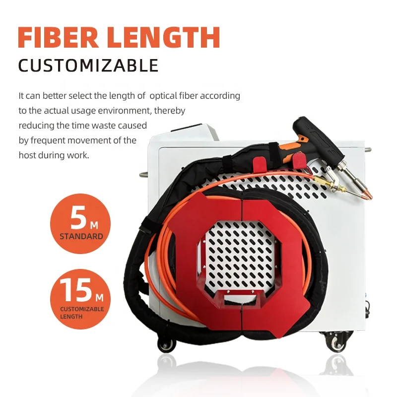 Stainless Steel Carbon Steel Galvanized Sheet Fiber Laser Welding Machine Three in One Handheld 2000w 1500w 2000w Laser Welding