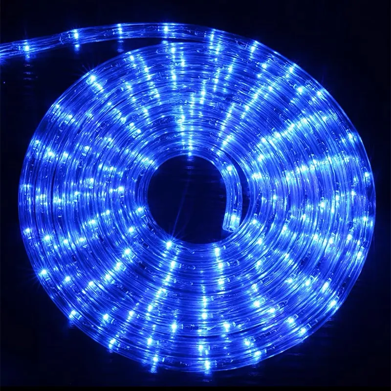Waterproof Led Rope Light Color Changing 10 Meters Set  Led 220v Outdoor Decoration Christmas Led Rope Light