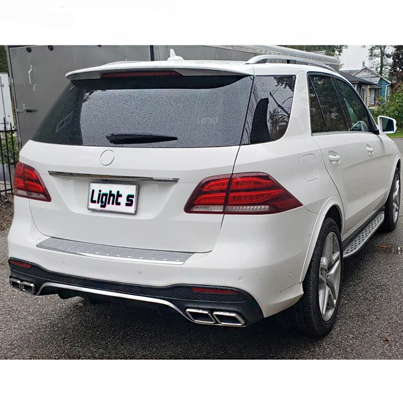 Hot selling body kit for Mercedes Benz ML W166 upgrade to GLE63 Model with front/rear bumper assembly Grille