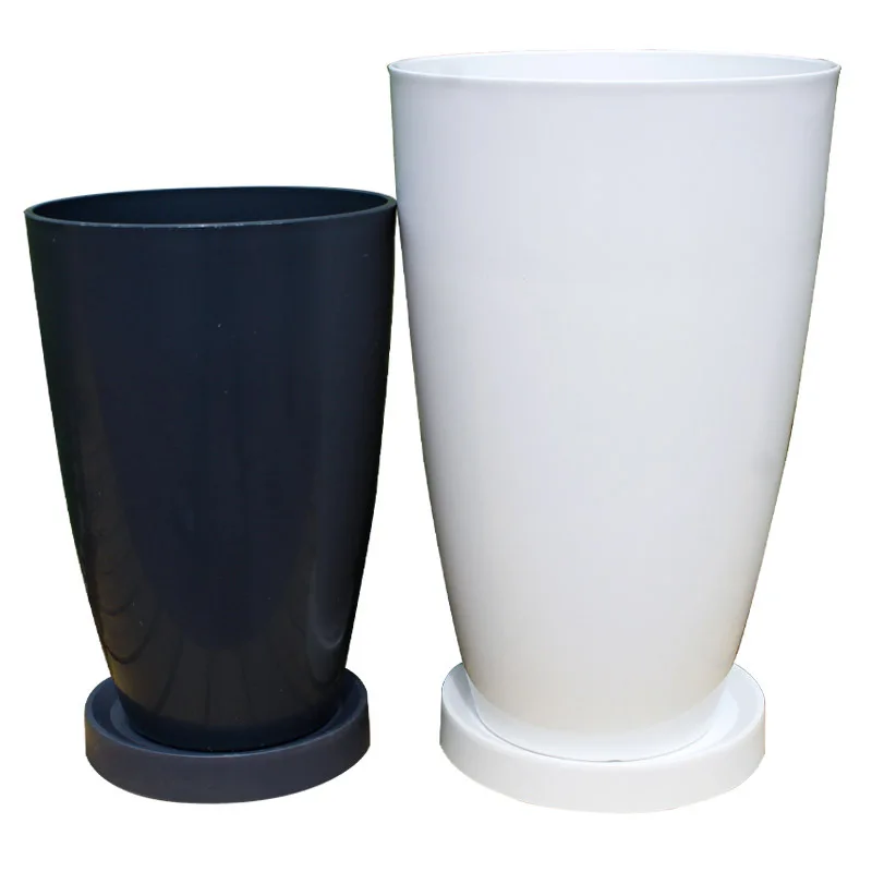 Thickened High-Grade Resin Large Plastic Imitation Ceramics Large Diameter Super Flower Pots