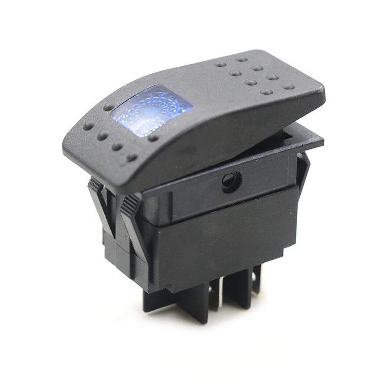 Waterproof 5 Pin 12V 20A Rocker Toggle Switch Car Boat Marine Rocker Switch