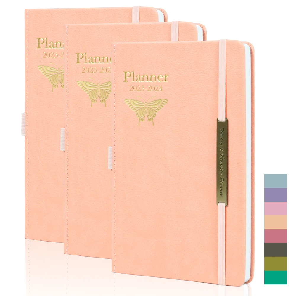 Pu Leather Hardcover Sublimation Blank Custom Logo Aesthetic Binder Notebook Manufacturers