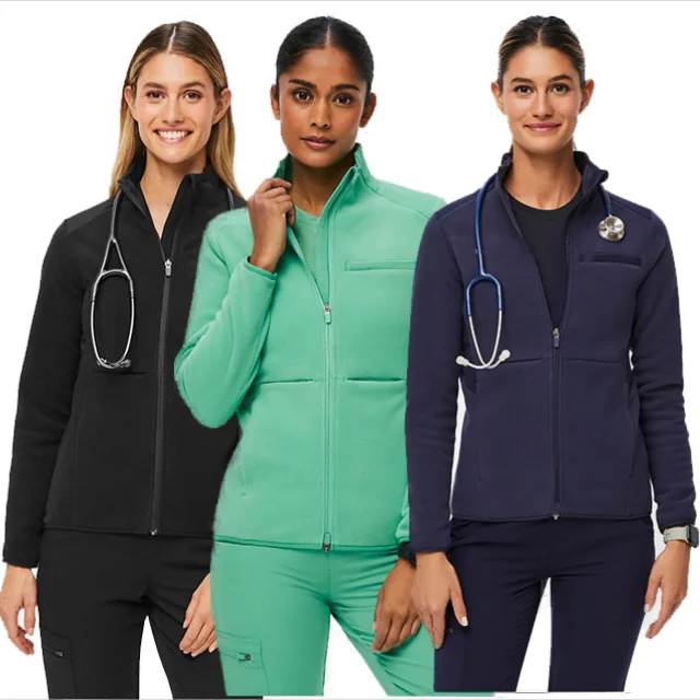 novelty & special use fleece jacket manufacturer hospital scrub uniform Hospital Nurse Uniform Comfortable Hospital Uniforms