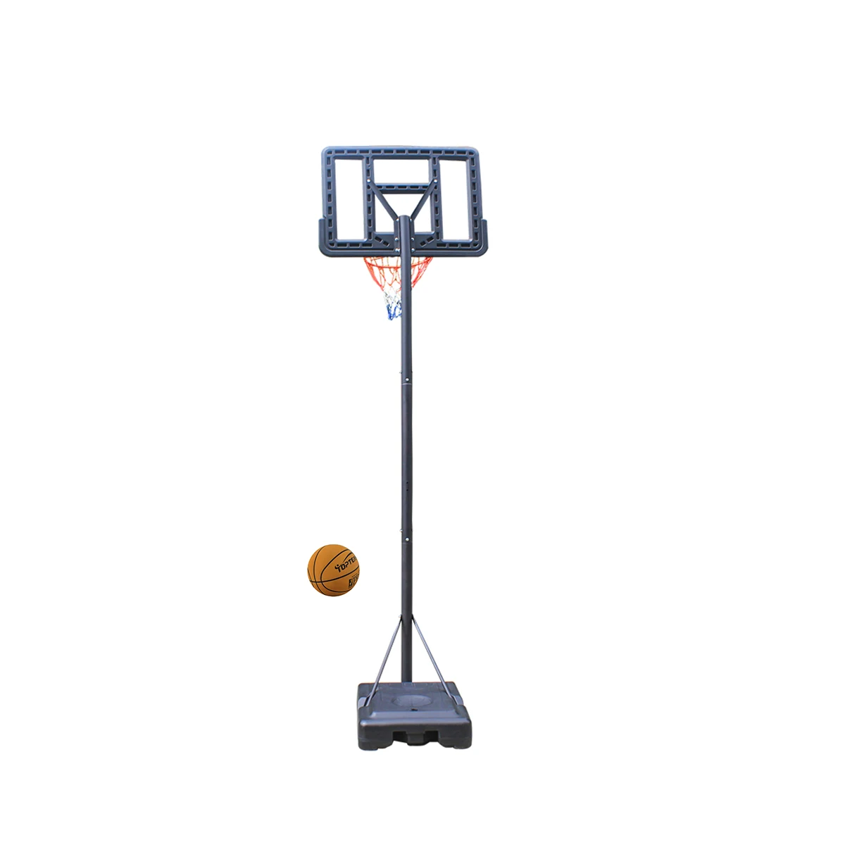 height adjustable mini basketball net with stand