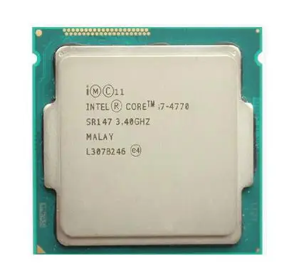 Процессор Intel Core I7 4770 ЦП LGA 1150 четырехъядерный процессор настольный с функцией корректной работы
