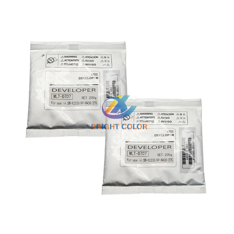 Wholesales High Quality Compatible Developer Powder MLT D707 For Samsung K2200 K2200nd MLT-D707S MLTR707 SCX8128 8240 Spare Part