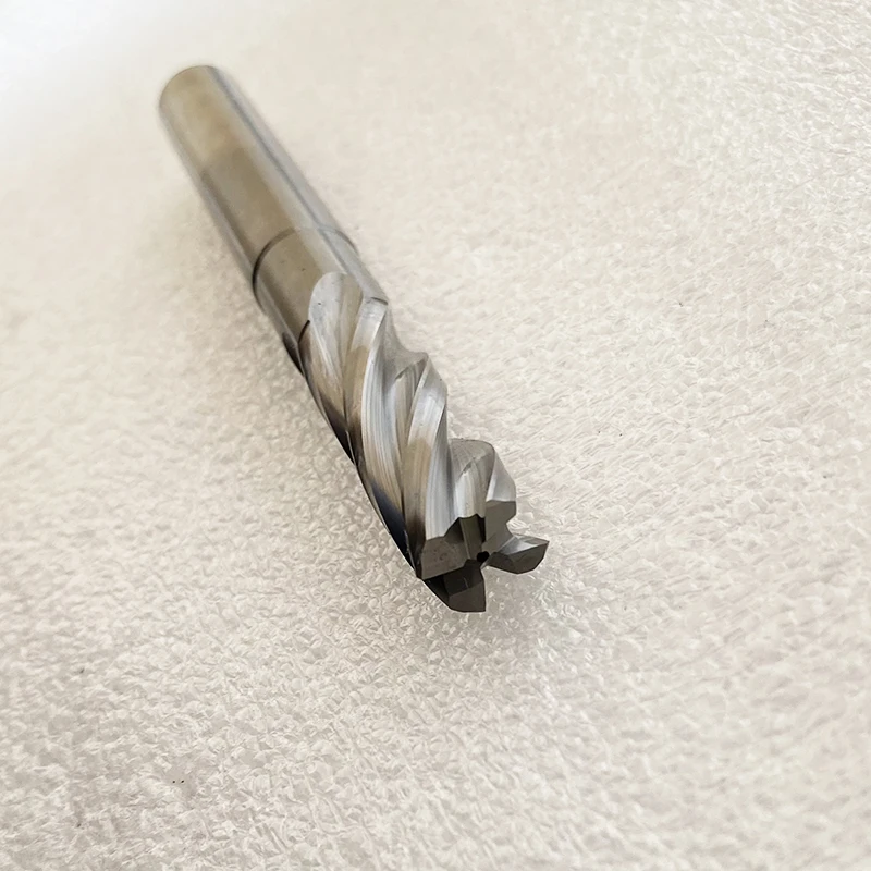 FULLOVE Carbide Milling Cutter Solid Carbide Corner Radius End Mill of Aluminum