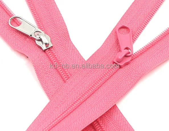 3# 5# 7# 8# 10# Higher Quality Open Close  End Manufacturer Sale Nylon Zipper Zip Pouch for Sewing
