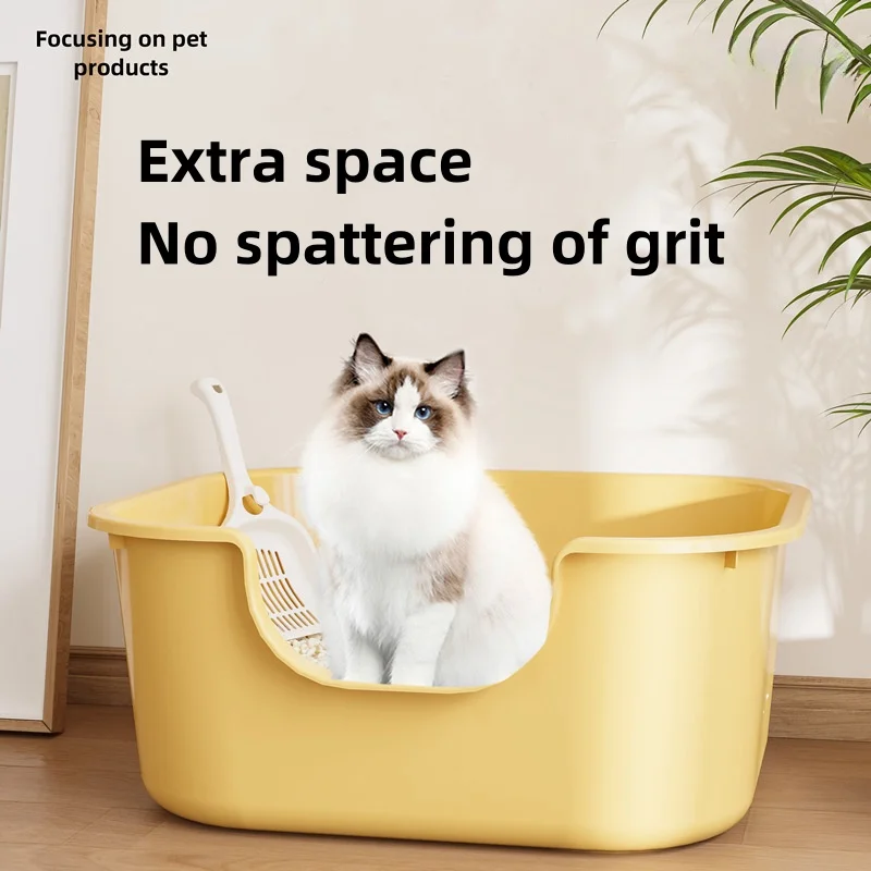 Wholesale Best Seller easy clean cat litter box self cleaning litter box for cats top entry cat litter box