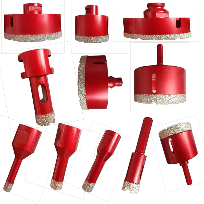 60 мм вакуумное паяное алмазное сердечник сверло для мрамора керамики